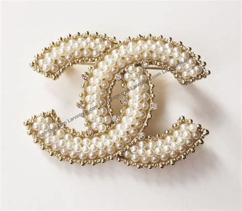 chanel logo broche|authentic Chanel brooches.